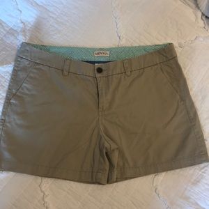 Merona Khaki Shorts Size 14 EUC